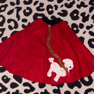 50s poodle skirt - kids size